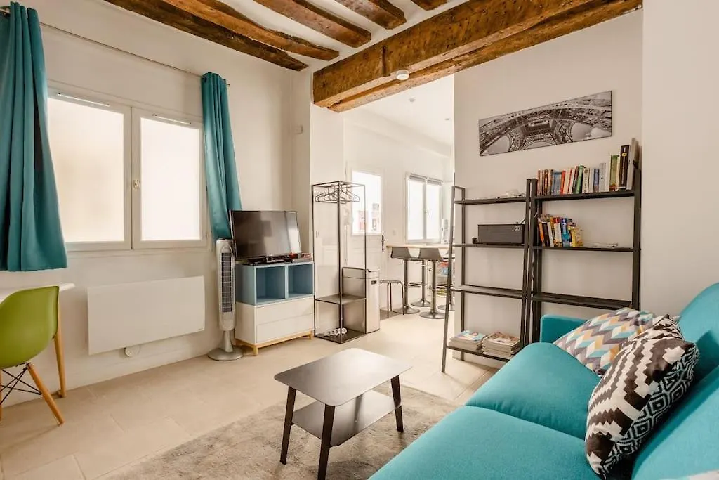 Appartement Cosy Proche Beaubourg 巴黎