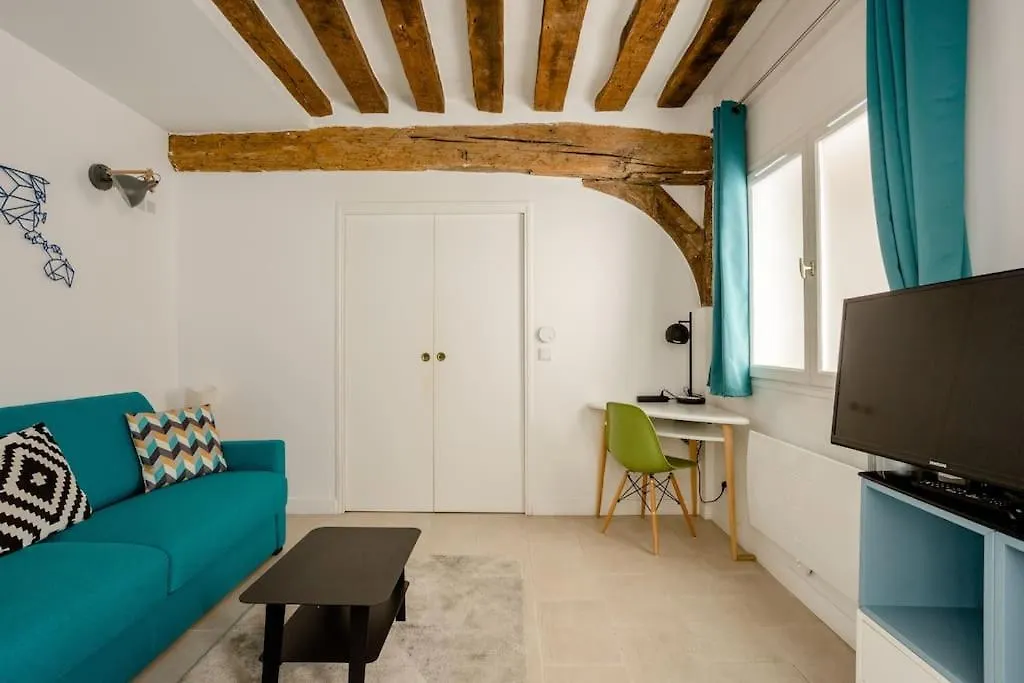 Apartment Appartement Cosy Proche Beaubourg Paris